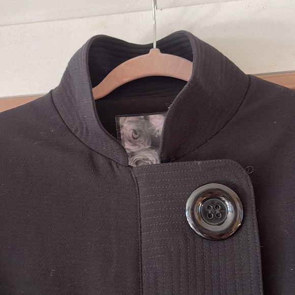 Kensie 3/4” sleeve Asian style beautiful dress coat size S - Picture 3 of 11